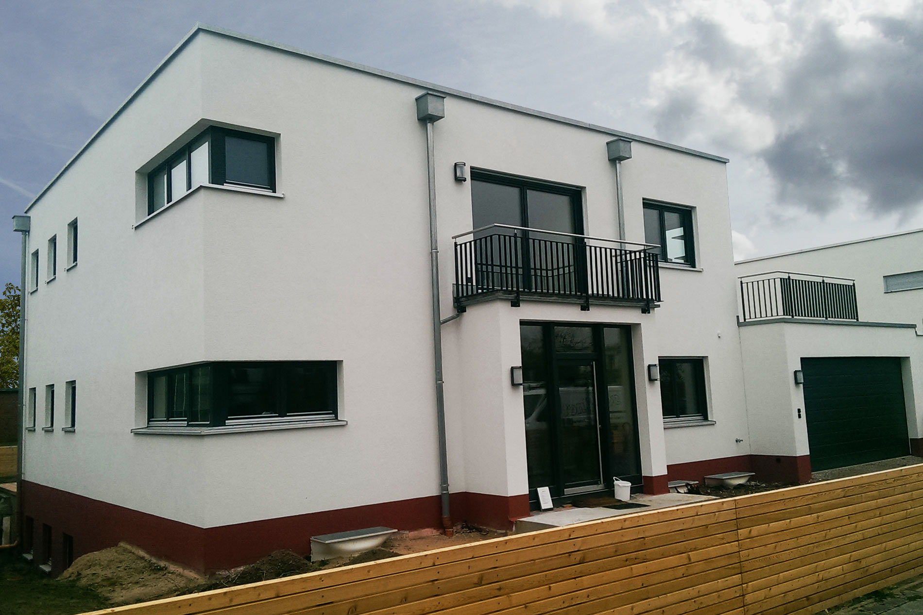 Einfamilienhaus mit Flachdach