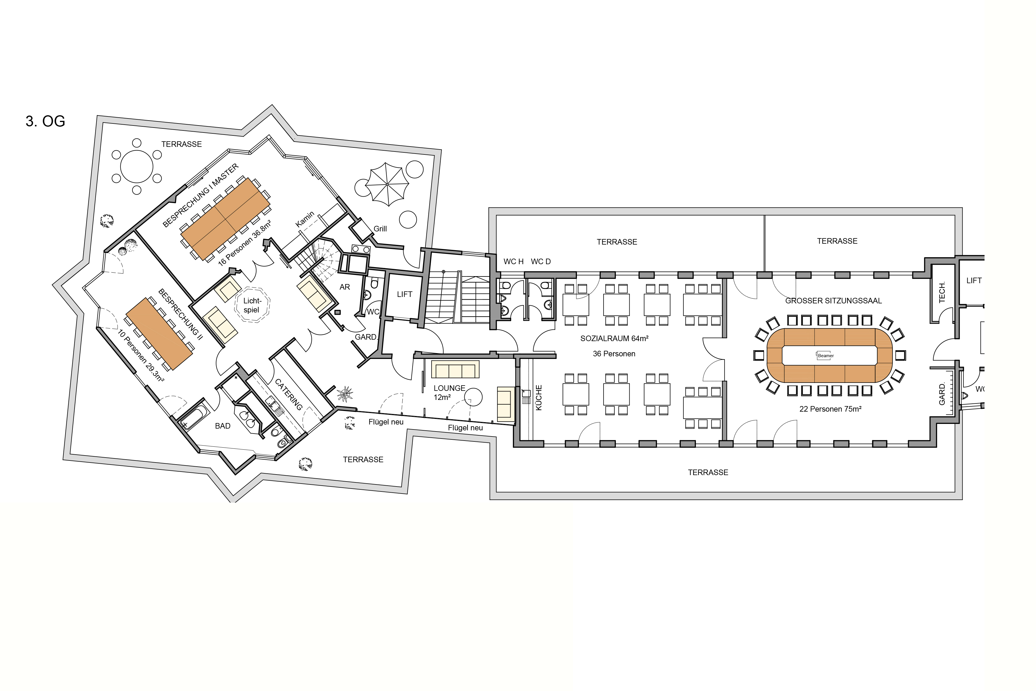 Grundriss Obergeschoss