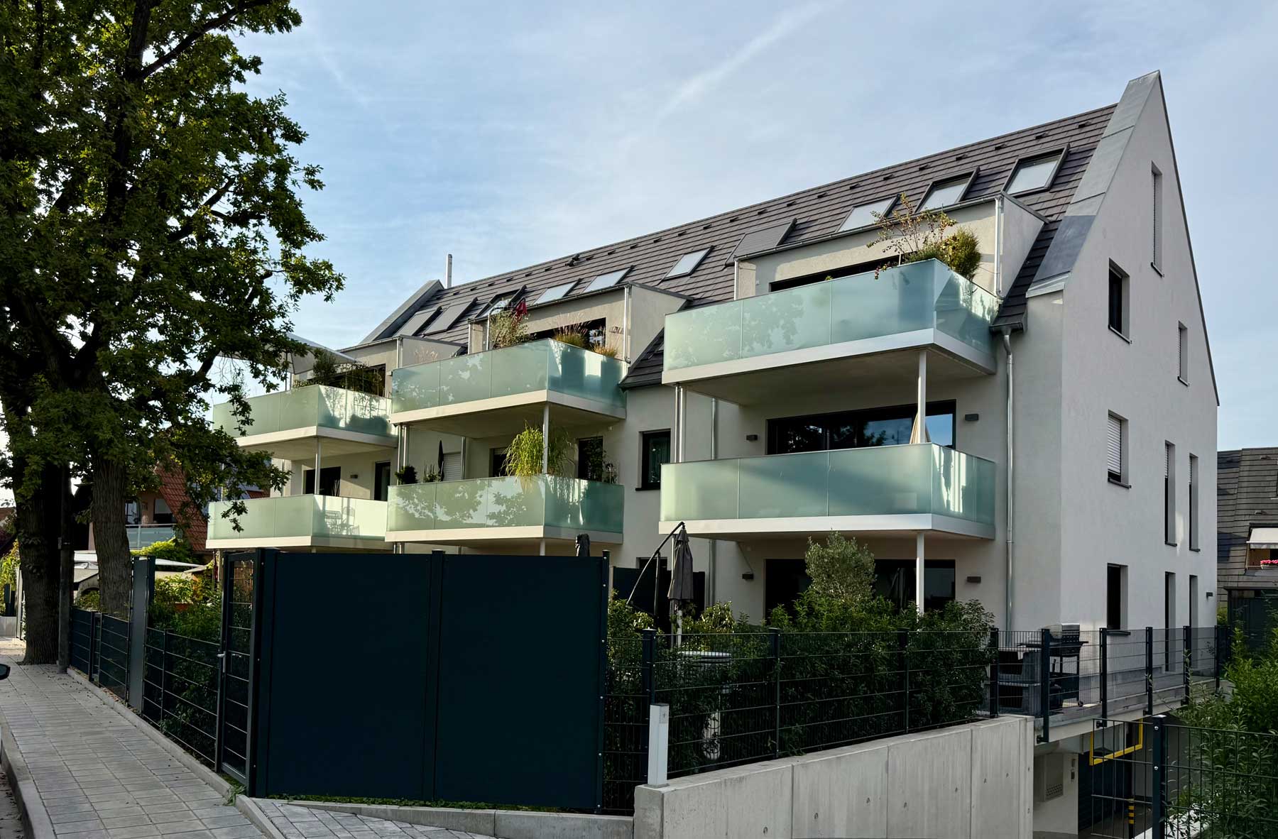 Außenansicht Balkonseite