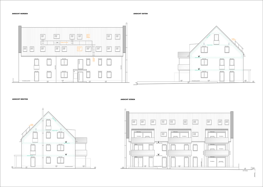 Ansichten Werkplanung