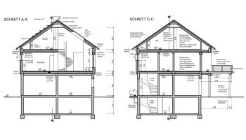 Schnitte Werkplanung