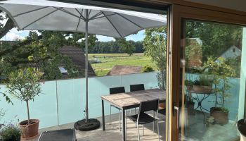 Blick auf den Balkon