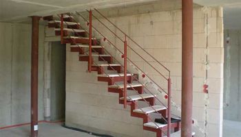 Innentreppe Bauphase