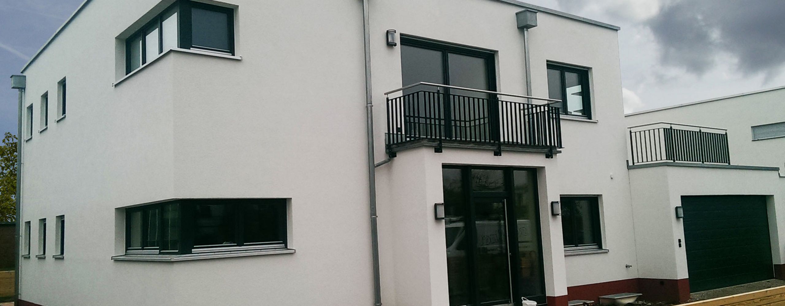 Neubau Einfamilienhaus mit Flachdach